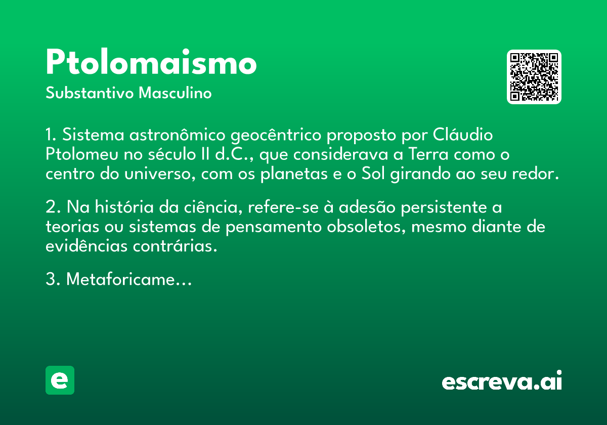 ptolomaismo