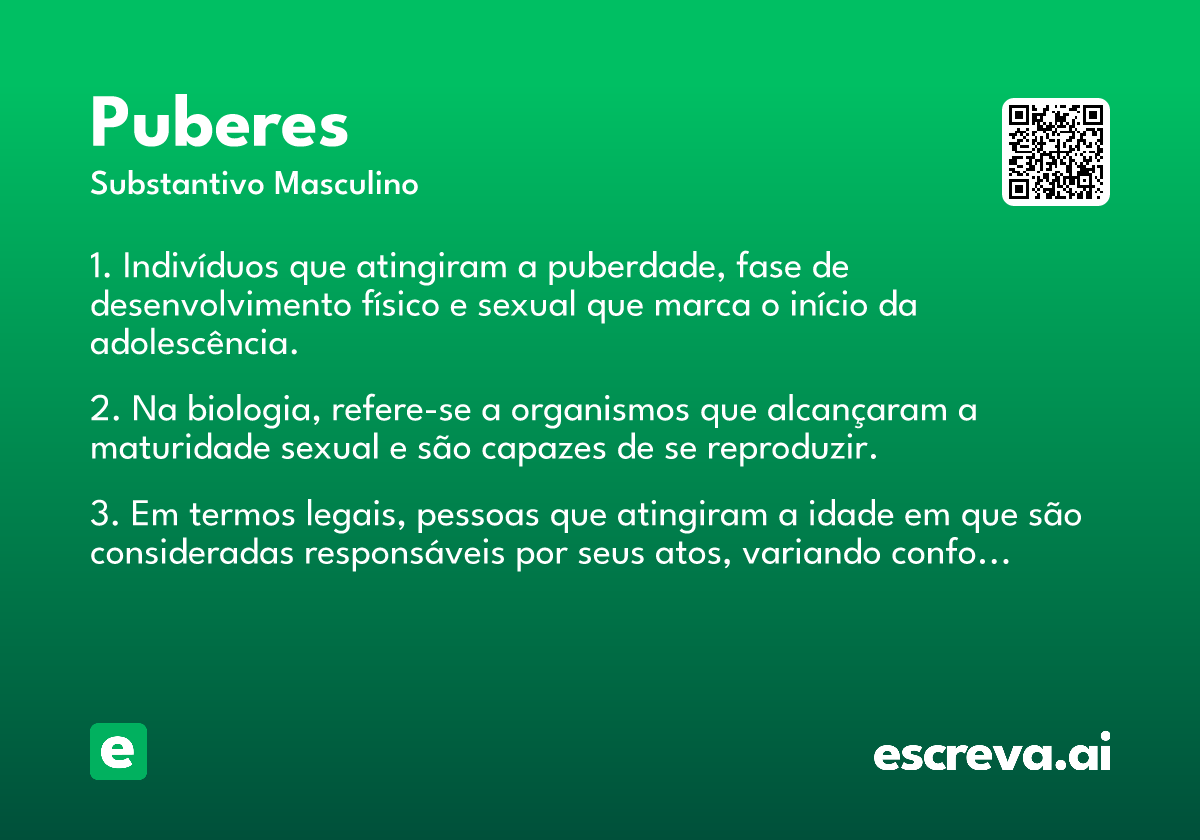 puberes