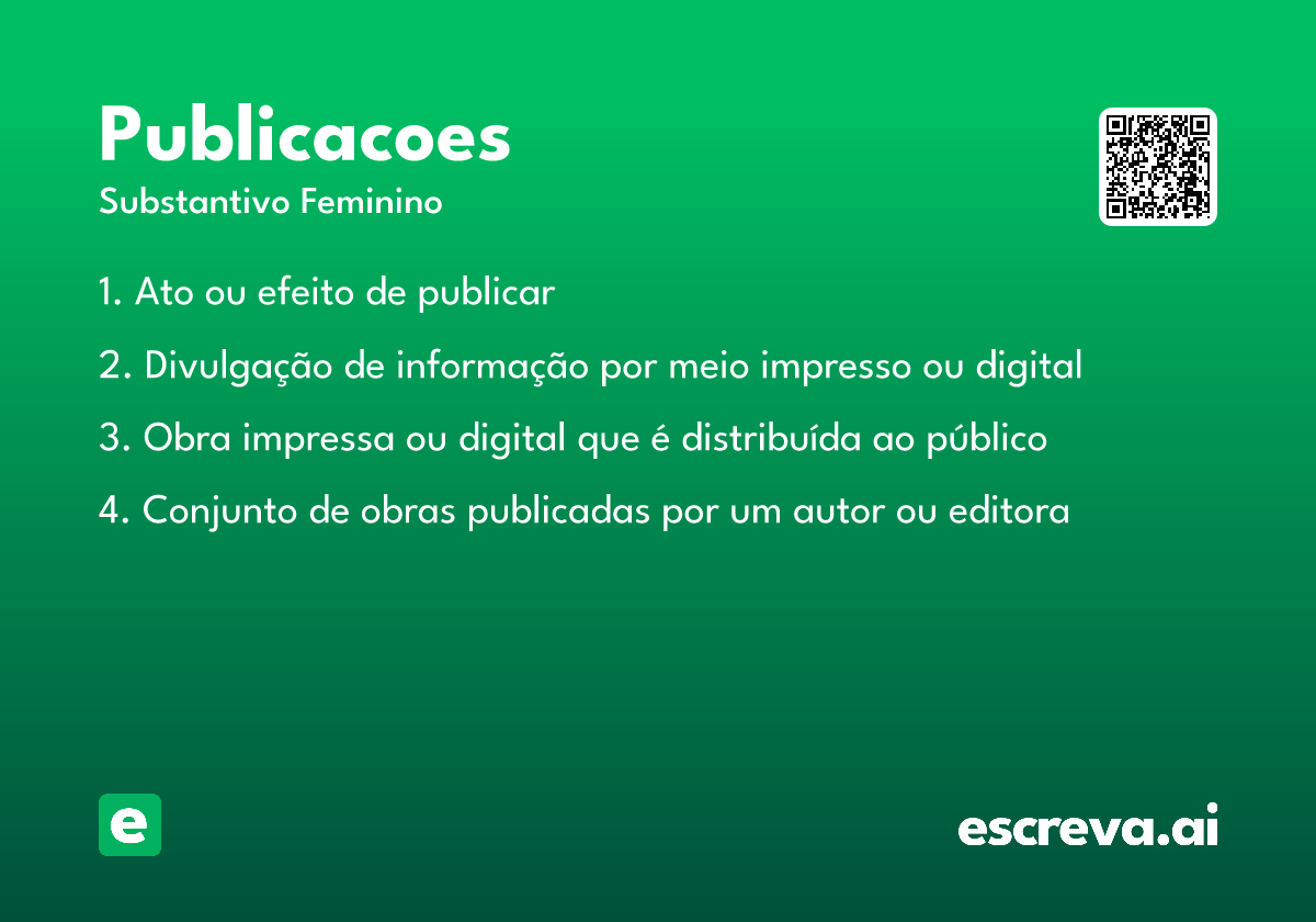 publicacoes