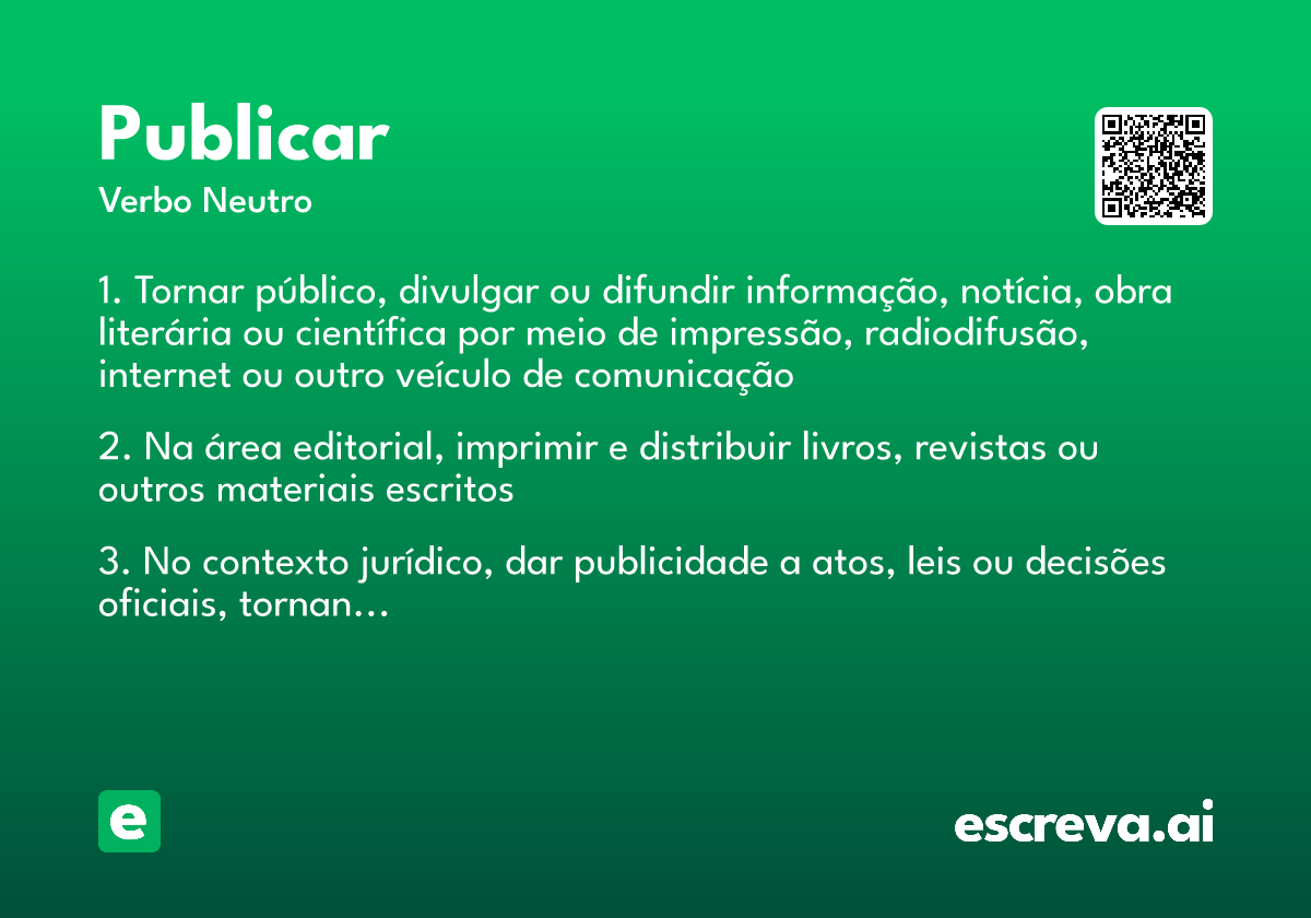 publicar