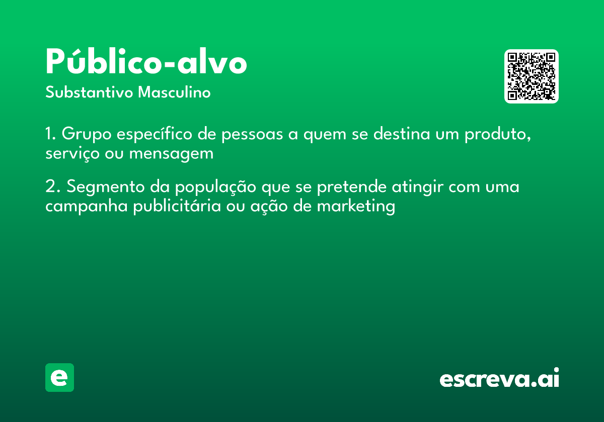 público-alvo