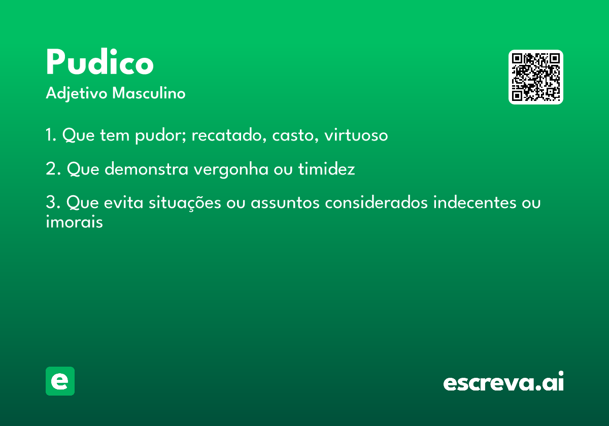 pudico