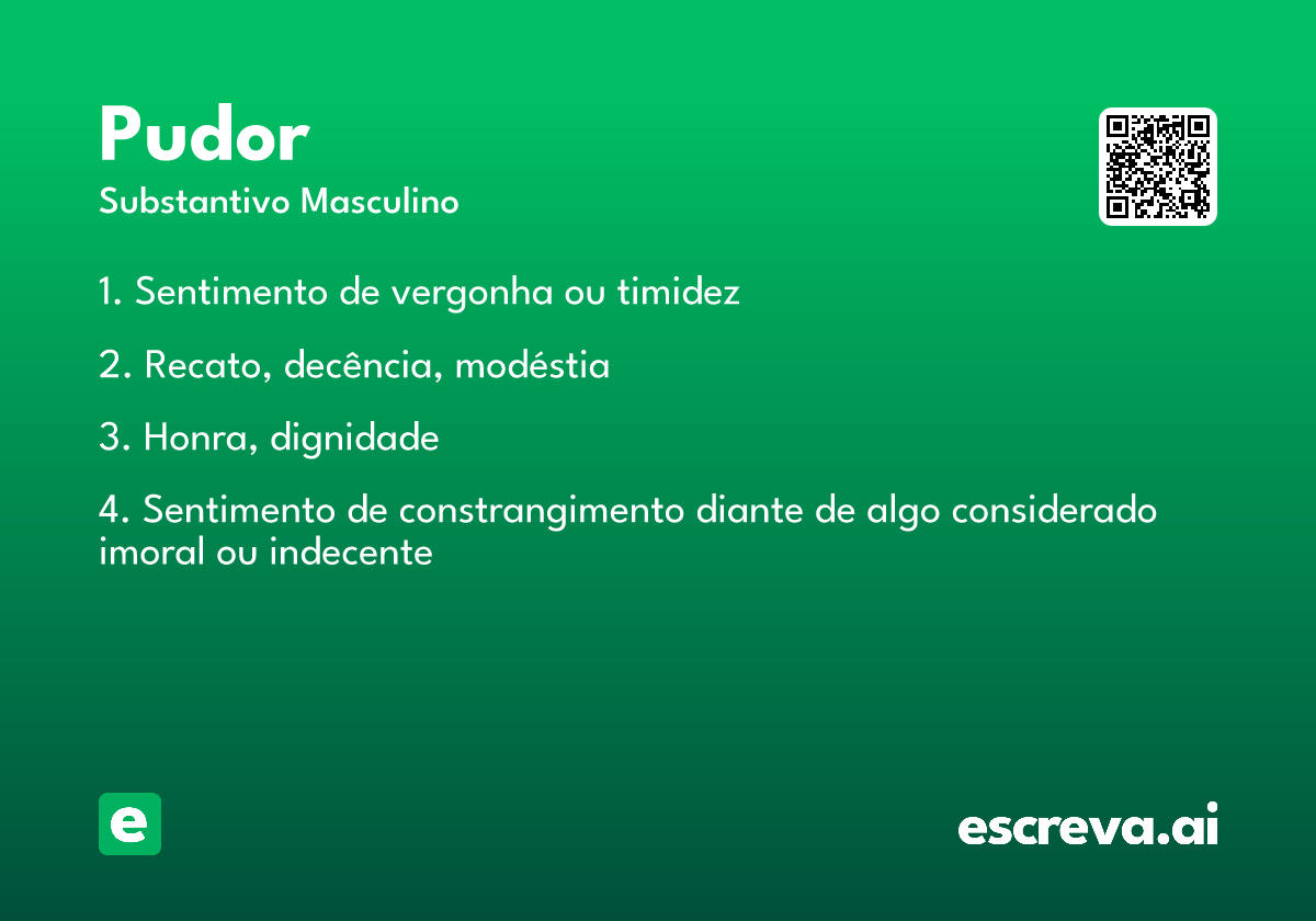 pudor