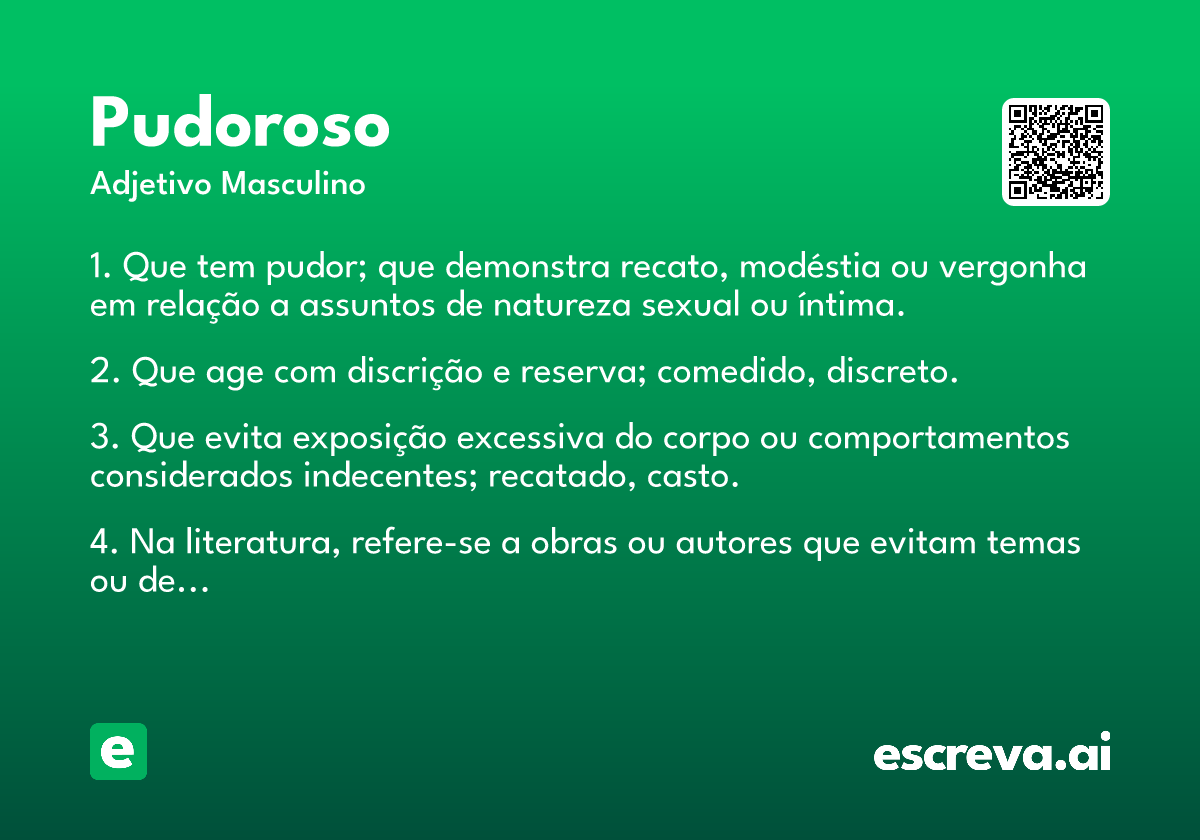 pudoroso