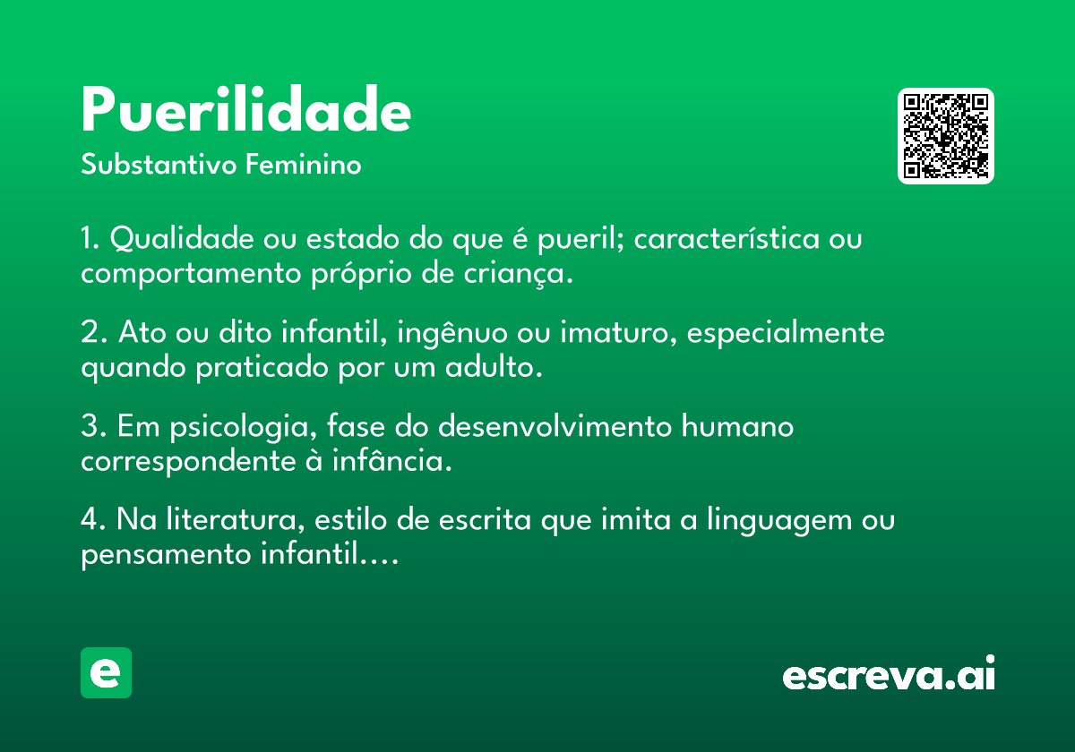 puerilidade