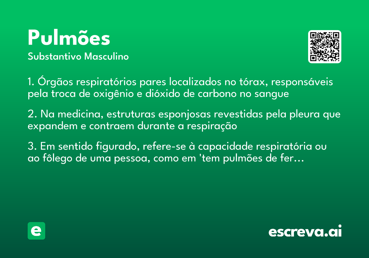 pulmões