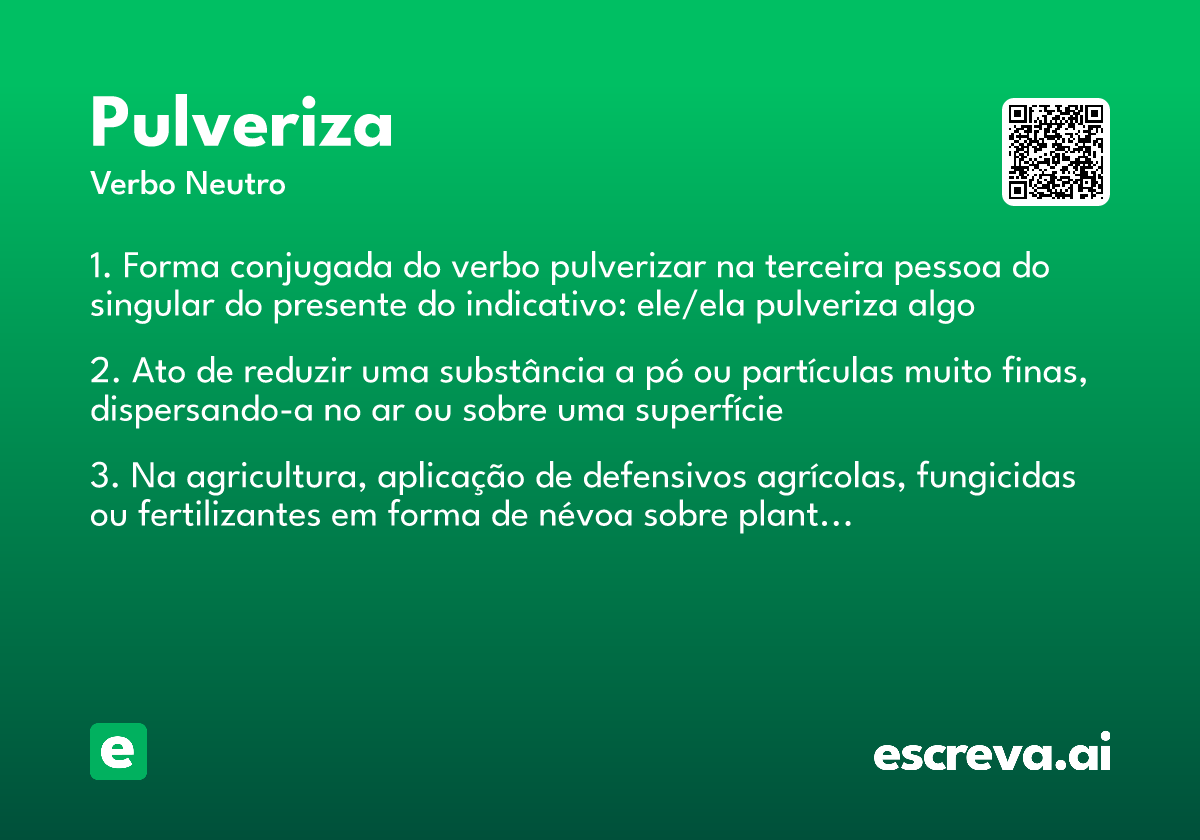 pulveriza