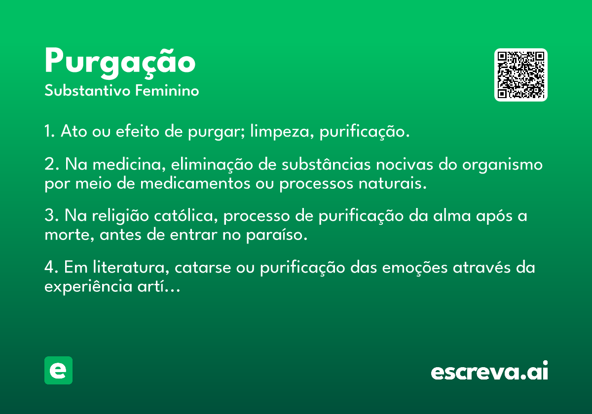 purgação