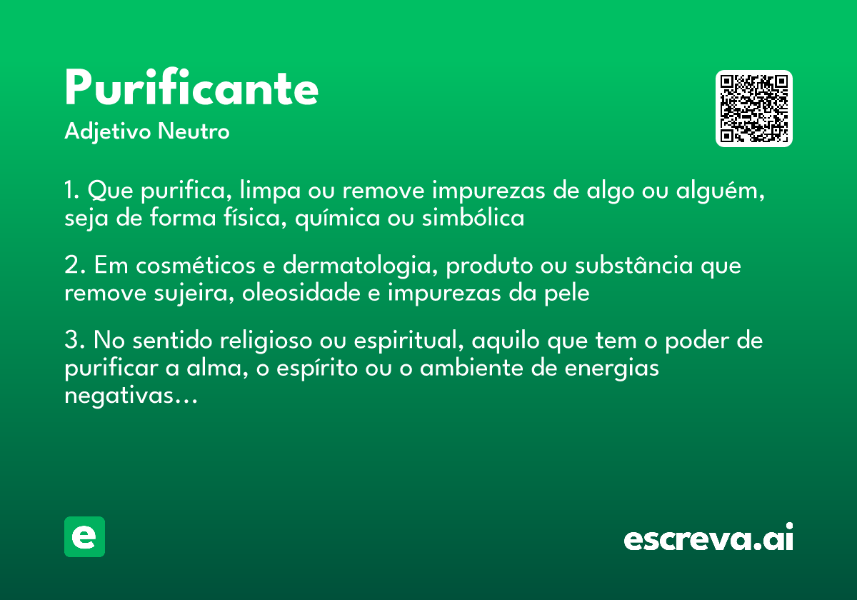 purificante