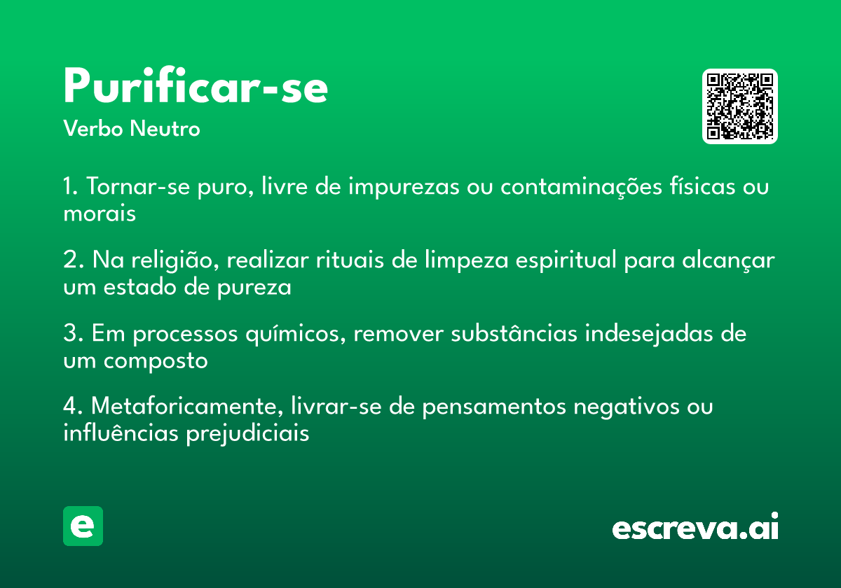 purificar-se
