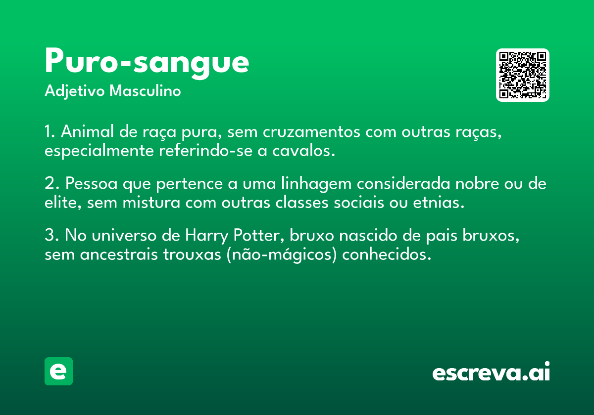 puro-sangue