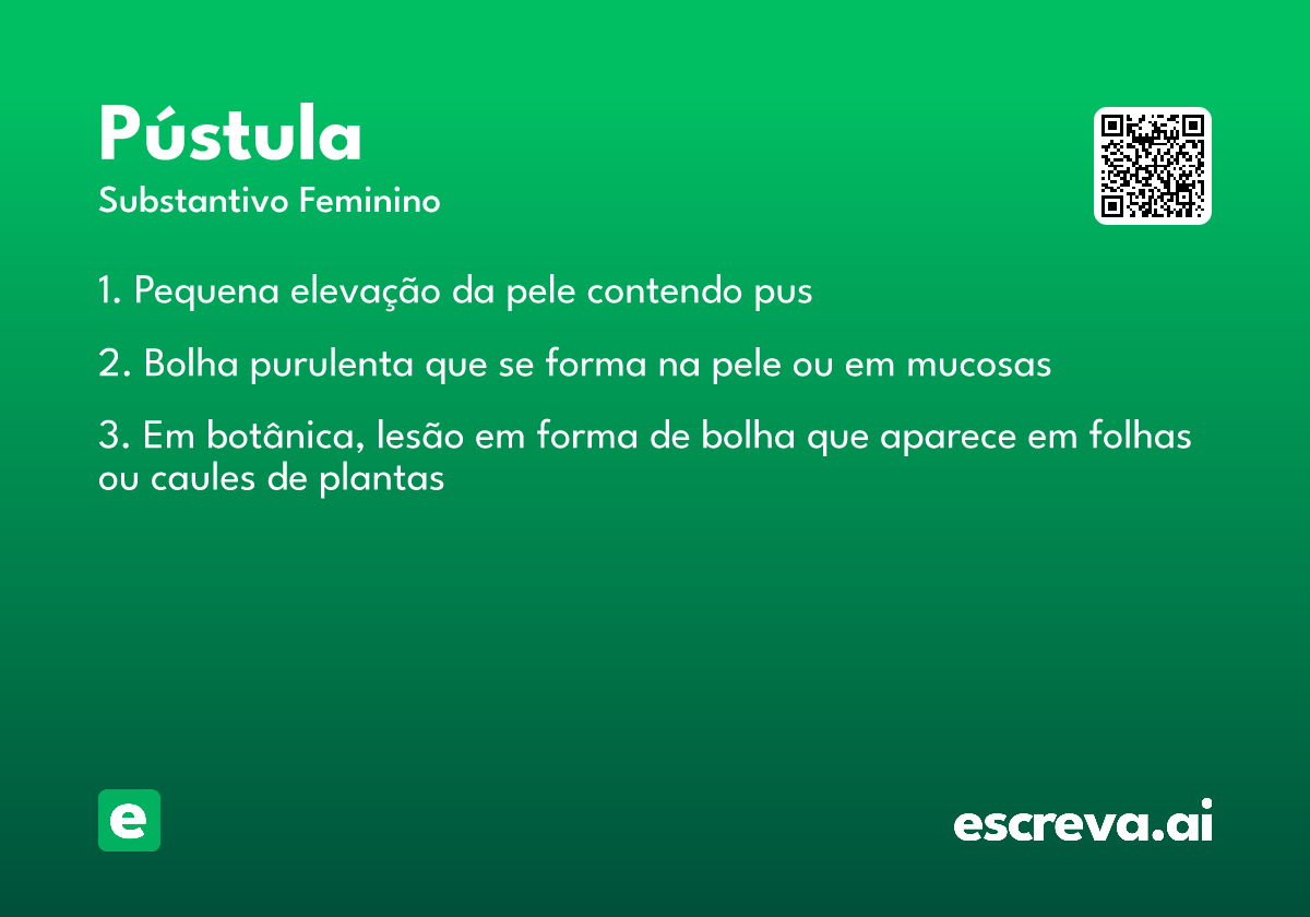 pústula