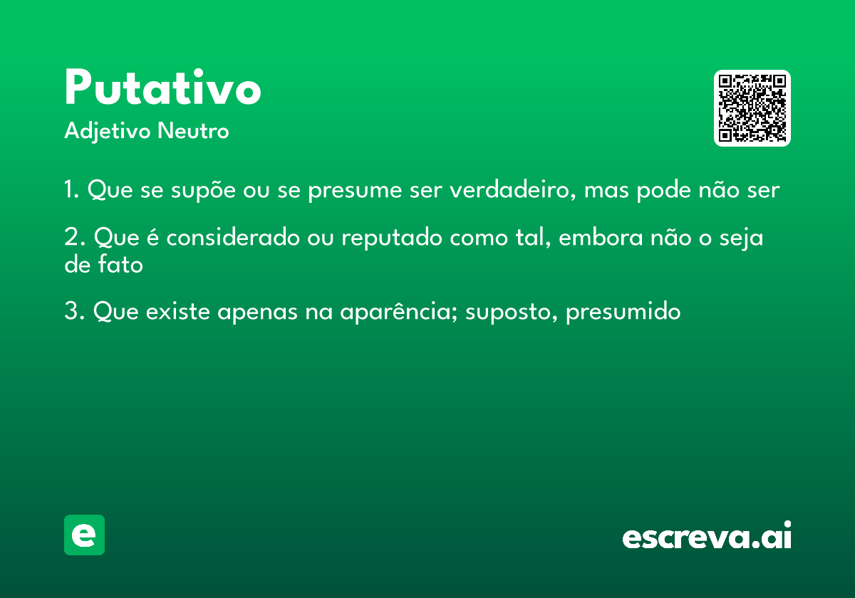 putativo