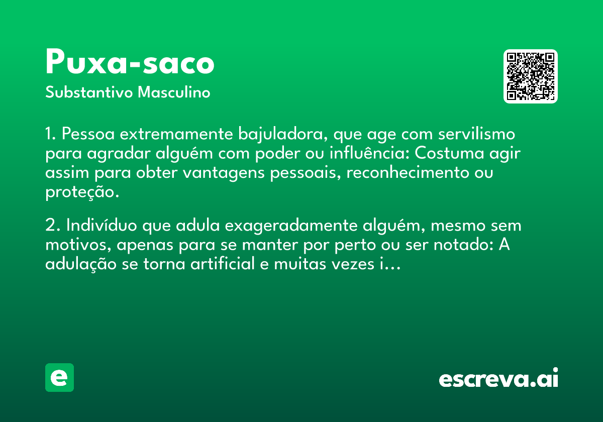 puxa-saco