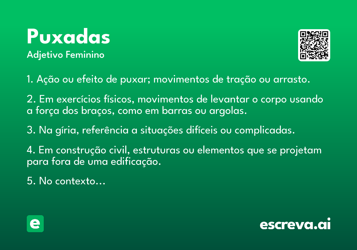 puxadas