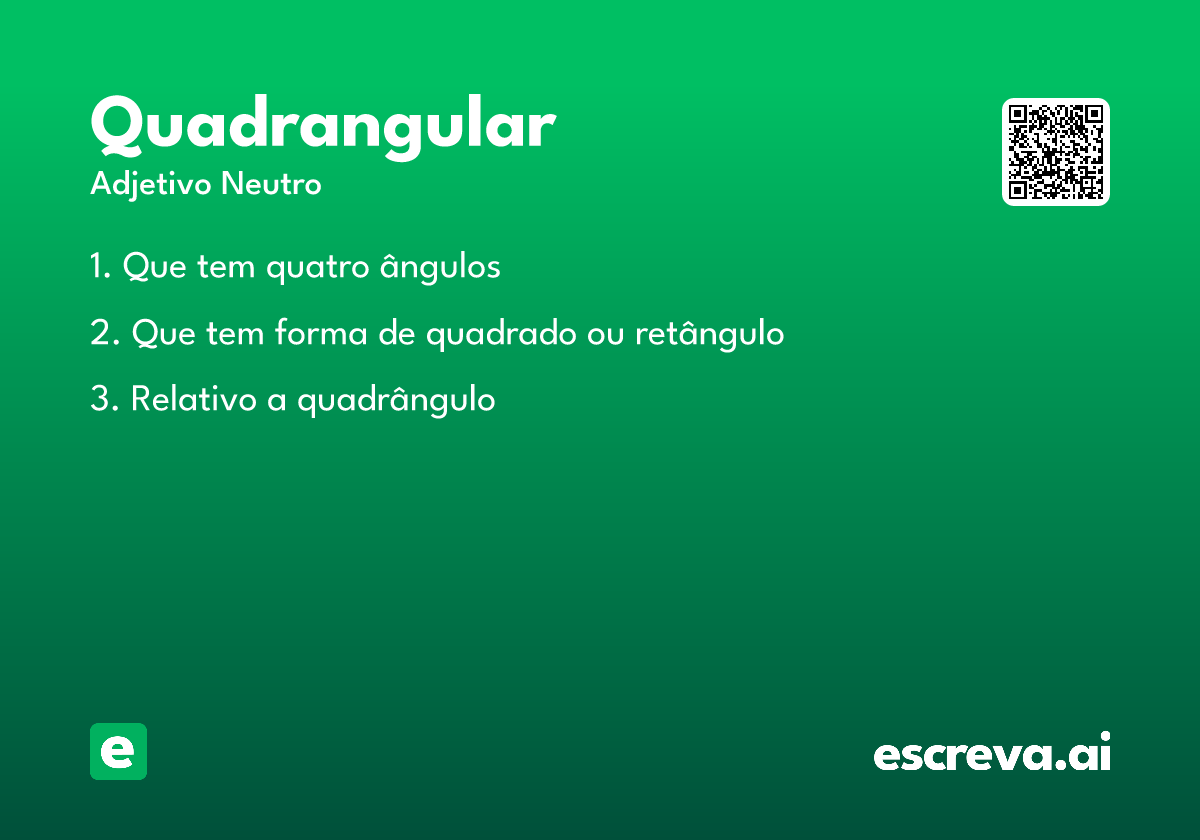 quadrangular