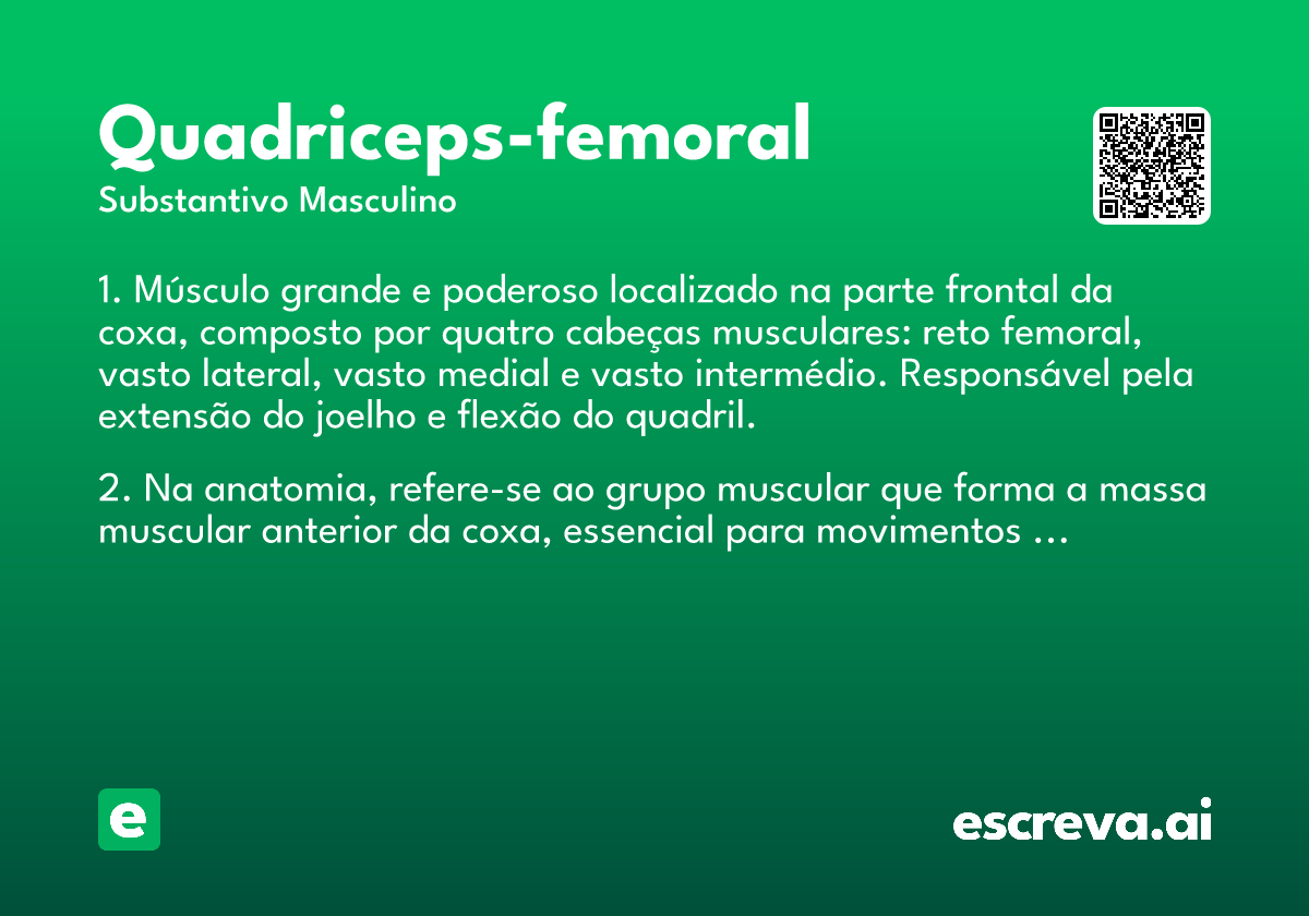 quadriceps-femoral