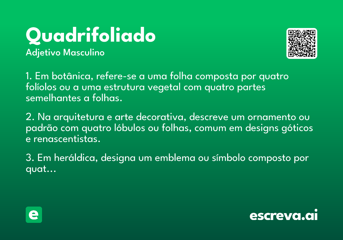 quadrifoliado