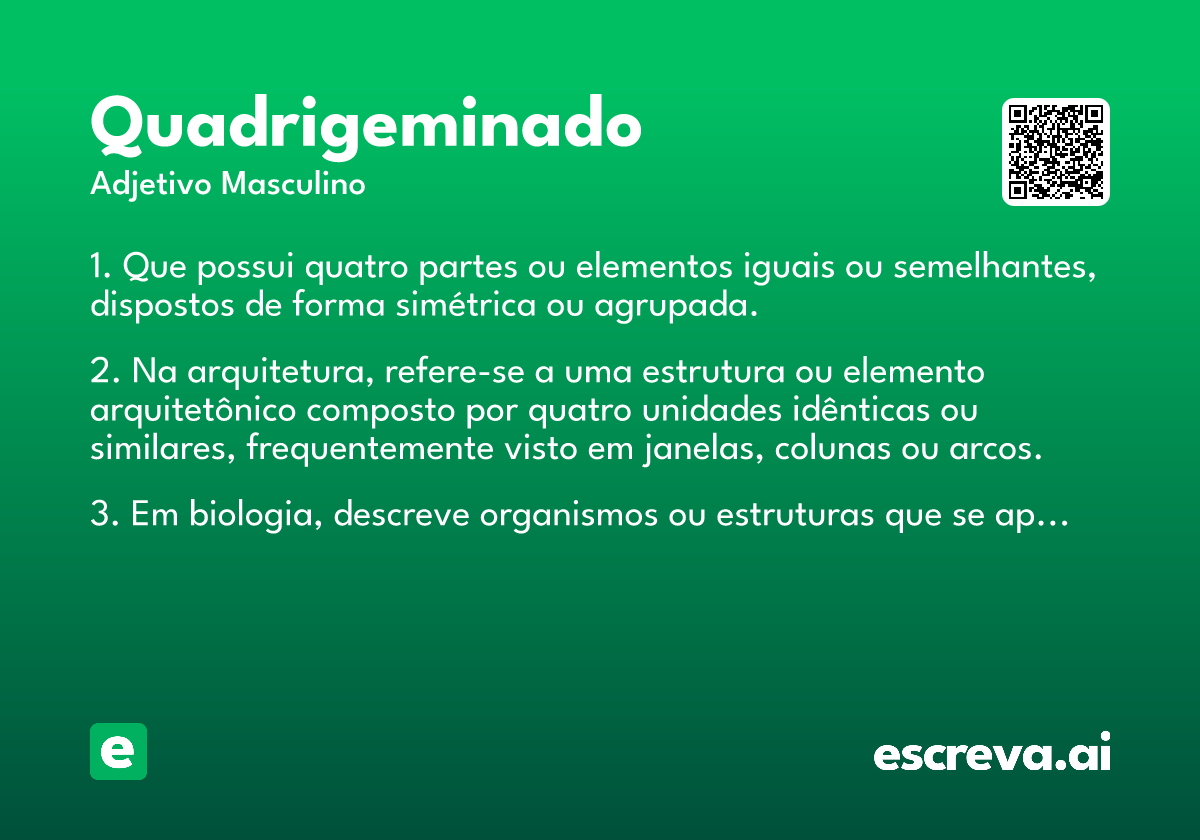 quadrigeminado