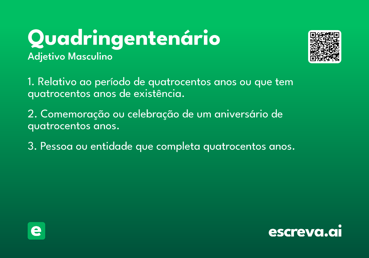 quadringentenário