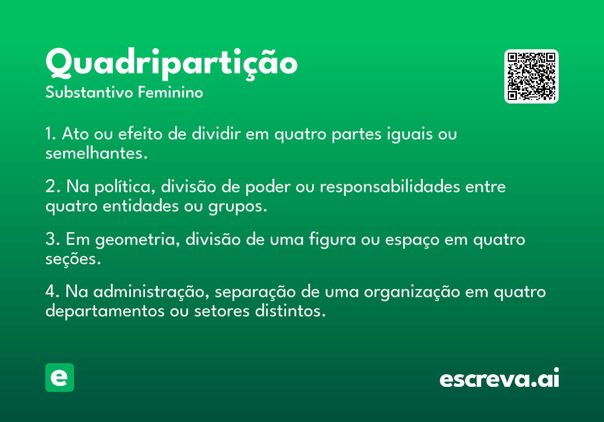 quadripartição