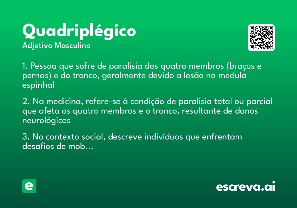 quadriplégico
