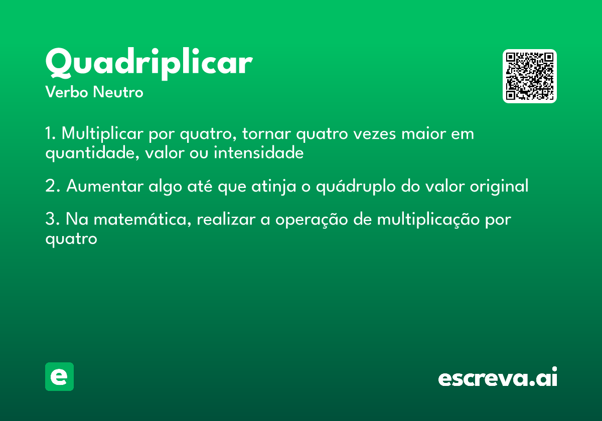 quadriplicar