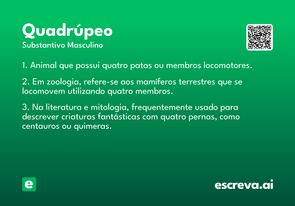 quadrúpeo