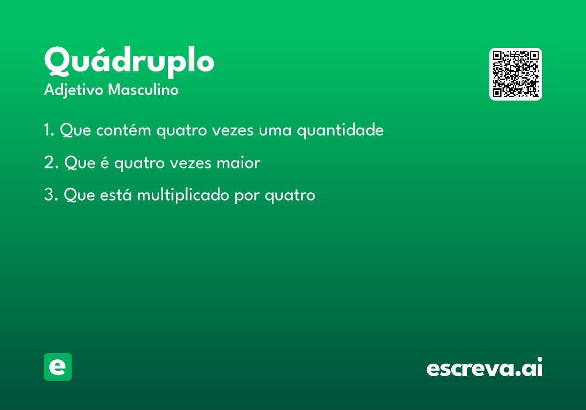 quádruplo
