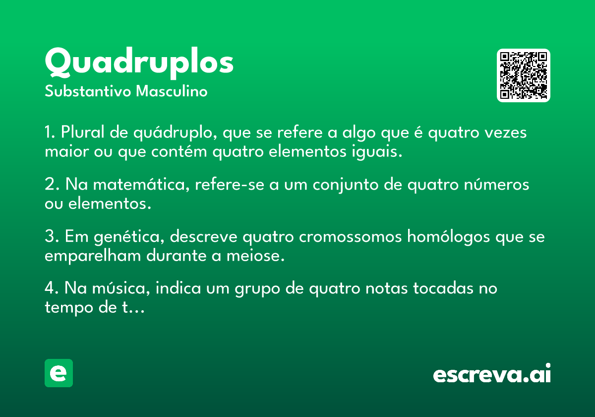 quadruplos
