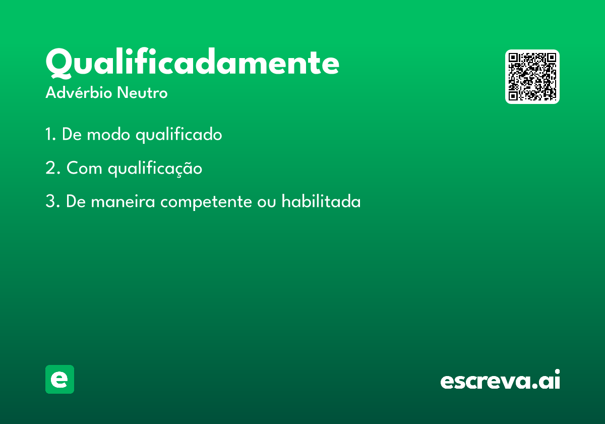 qualificadamente