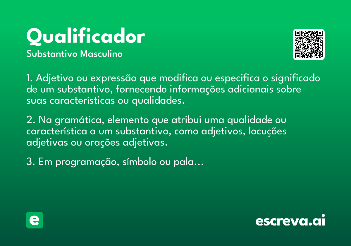 qualificador