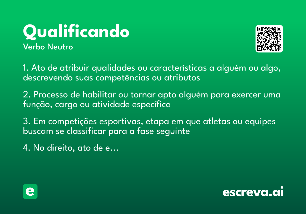 qualificando