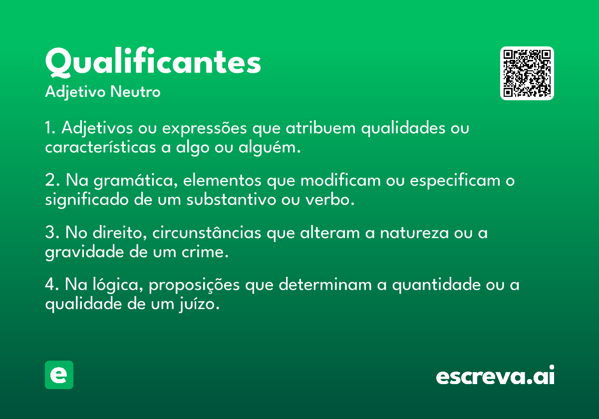 qualificantes