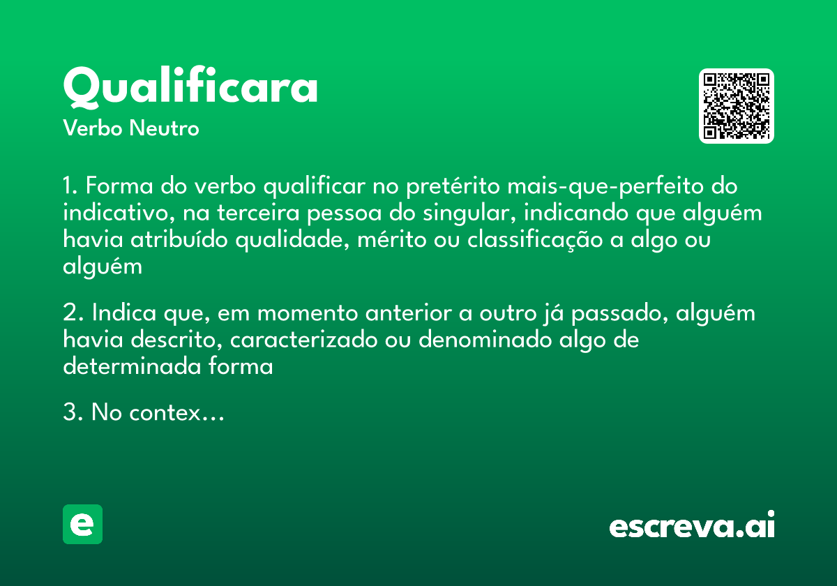 qualificara