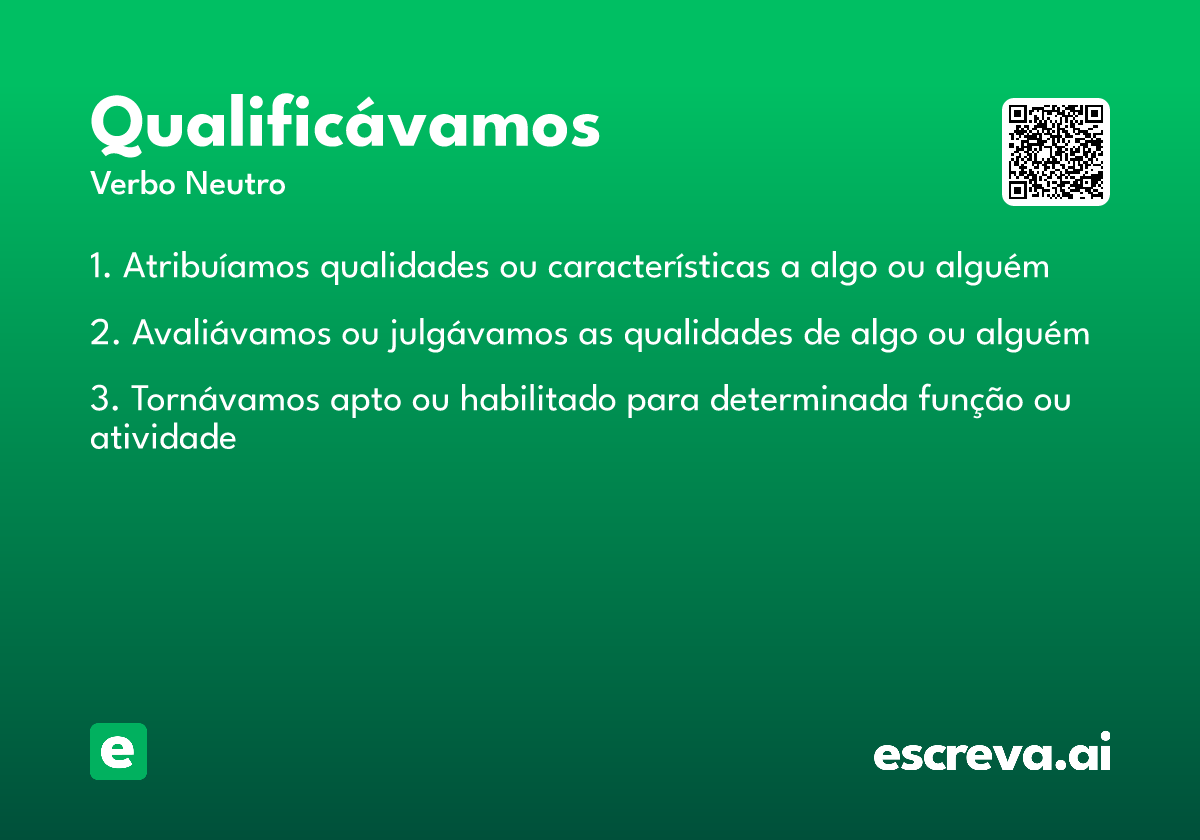 qualificávamos
