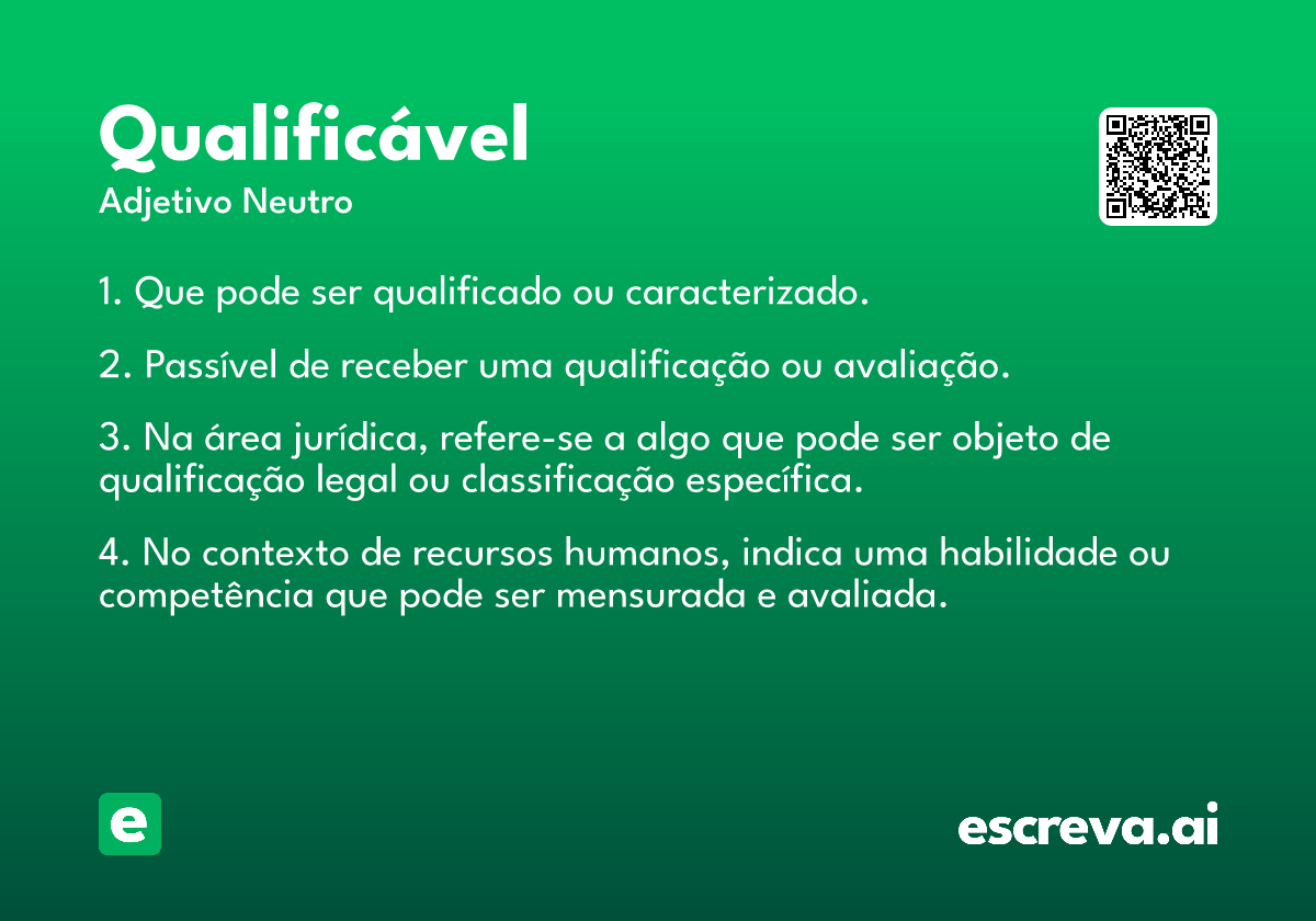 qualificável