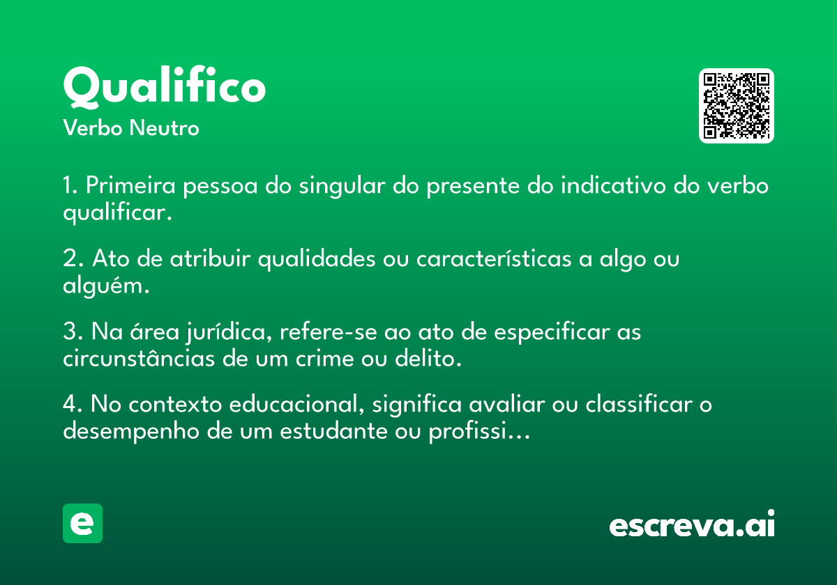 qualifico