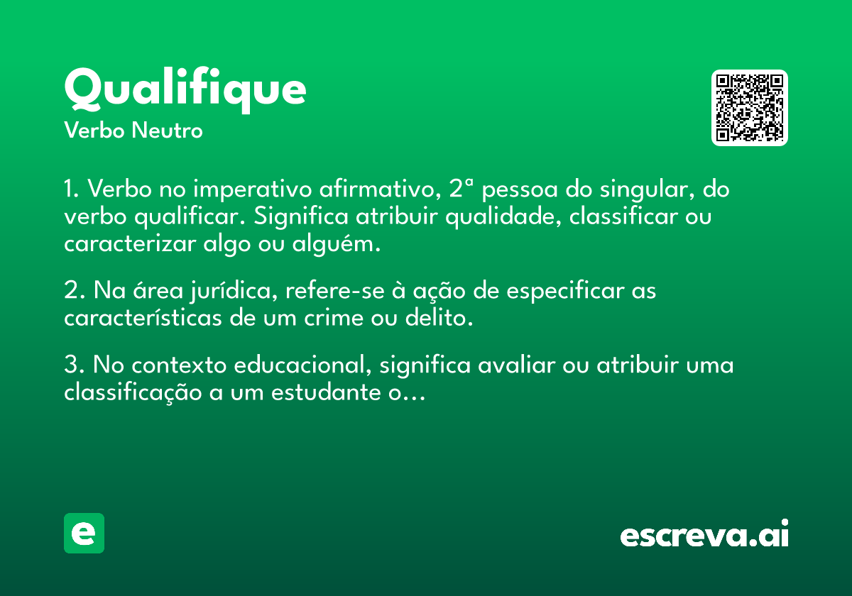 qualifique