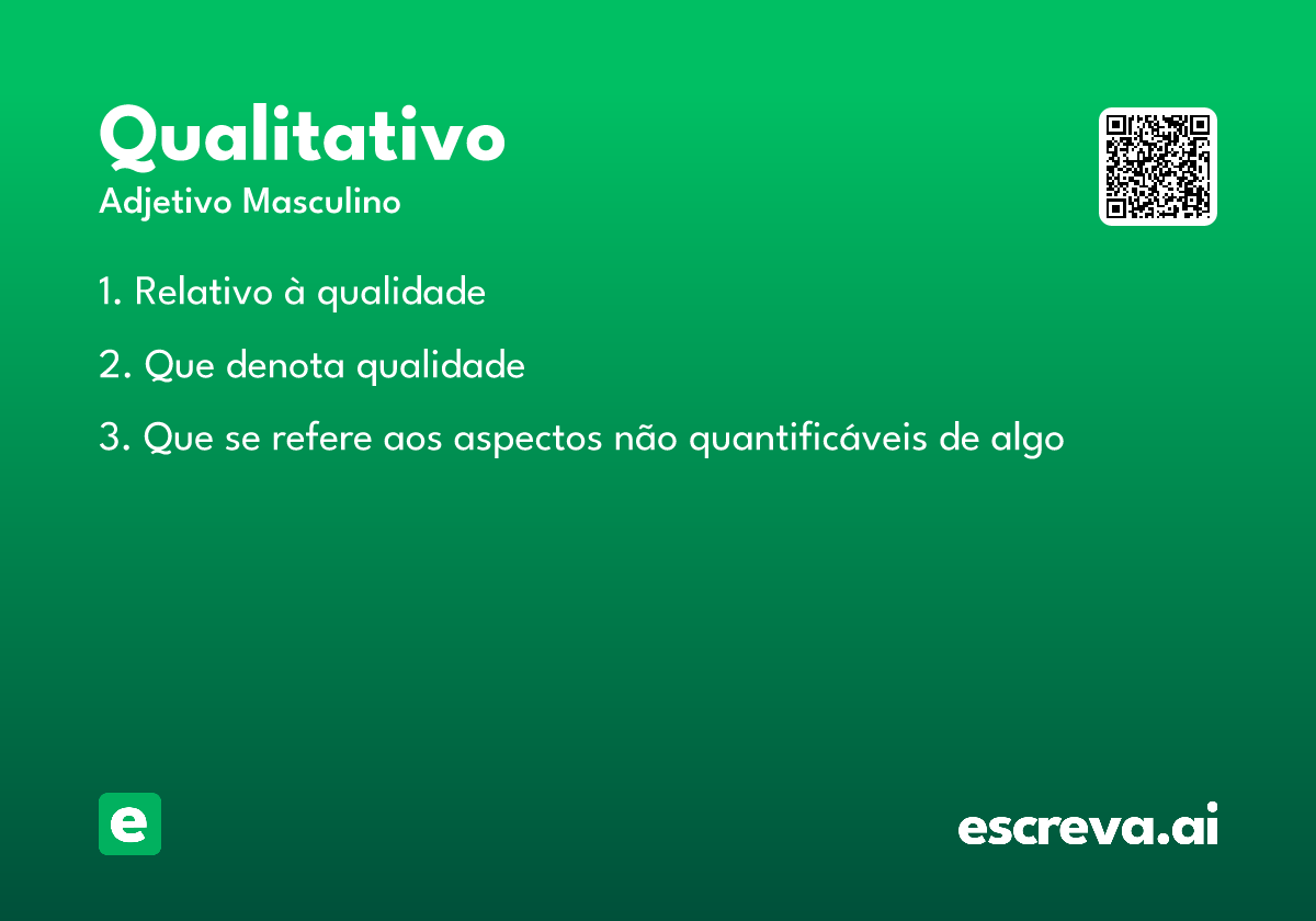 qualitativo