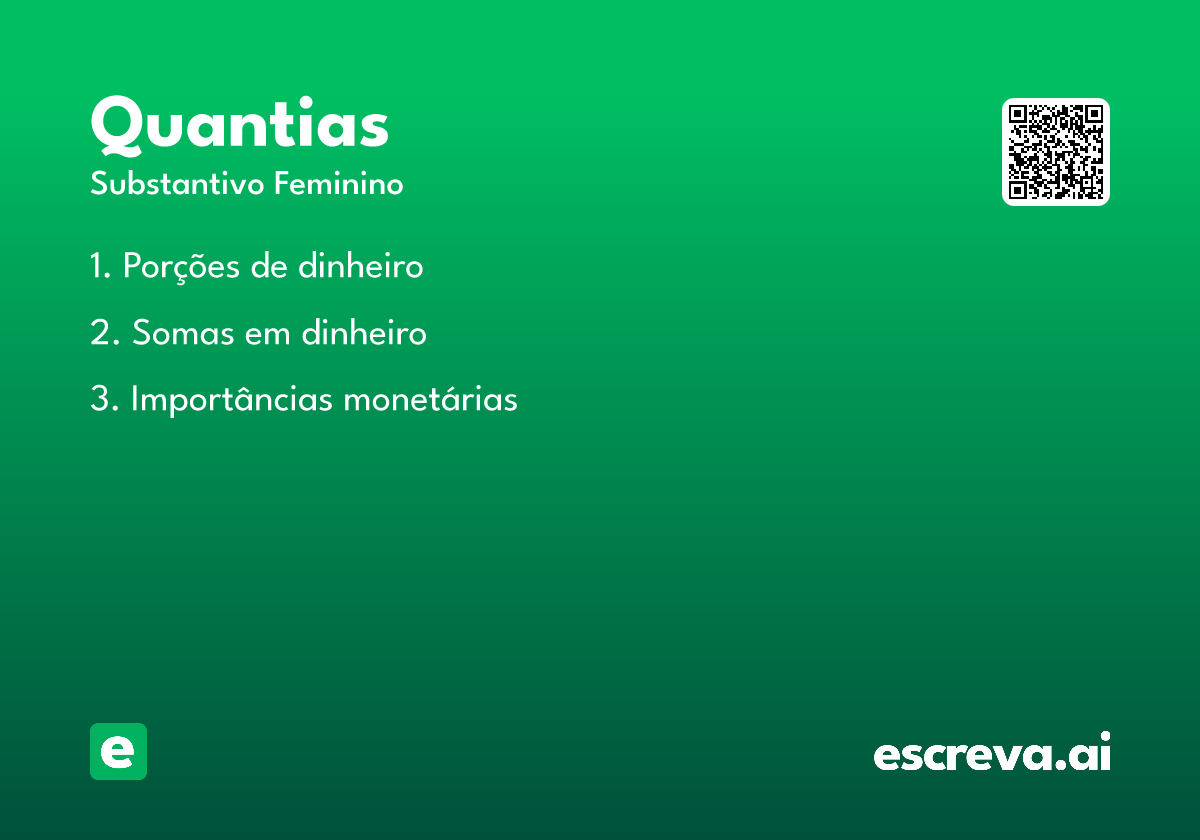 quantias