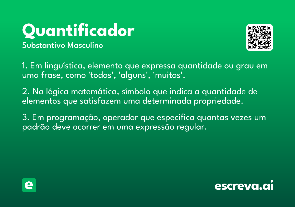 quantificador