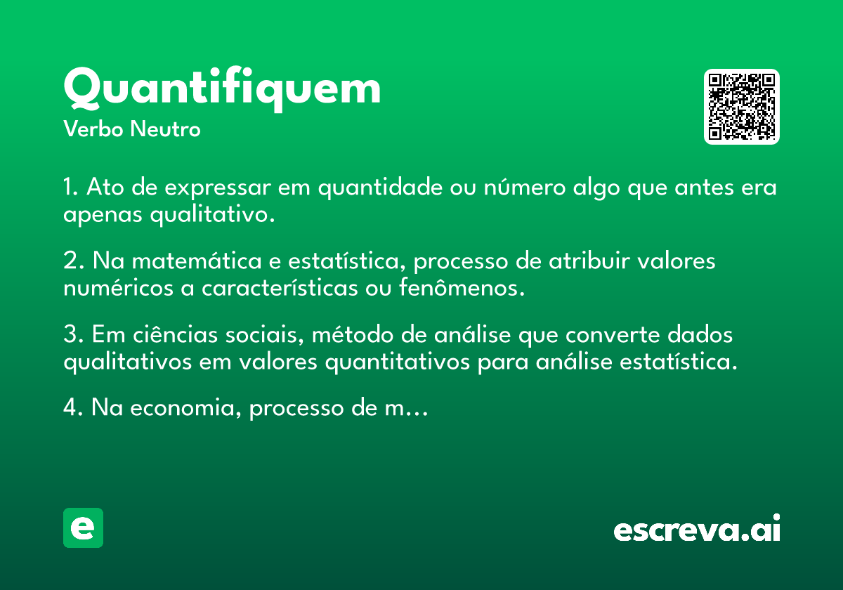 quantifiquem