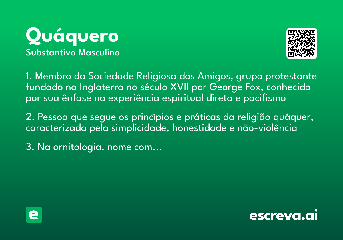 quáquero