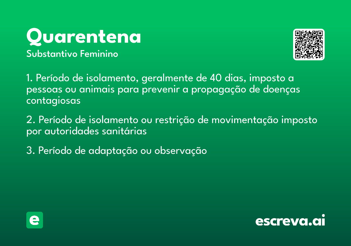 quarentena
