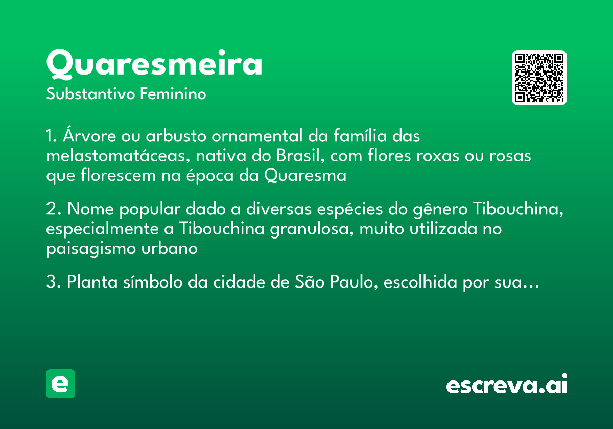 quaresmeira