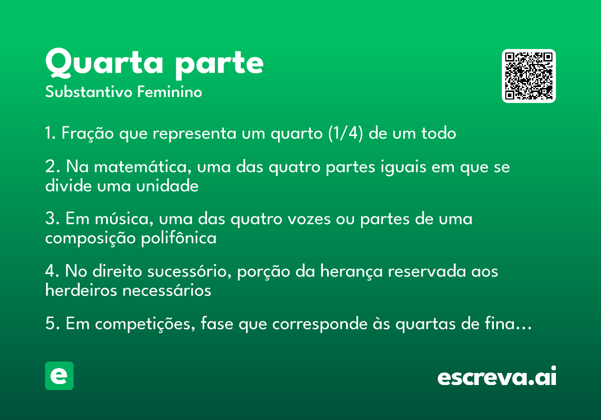 quarta parte