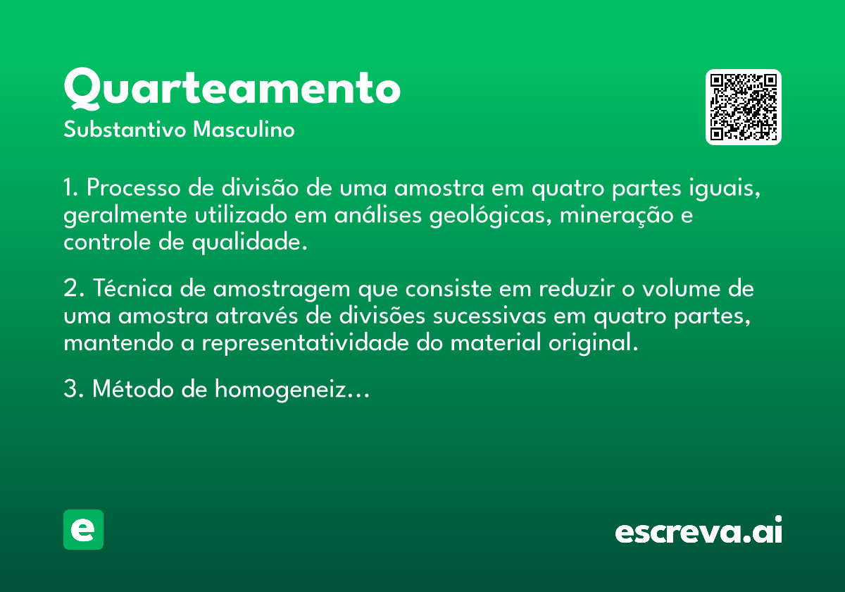quarteamento