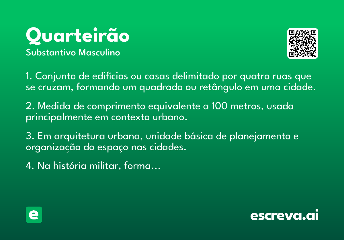 quarteirão