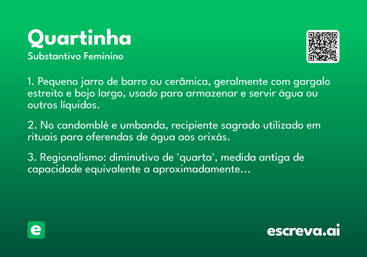 quartinha